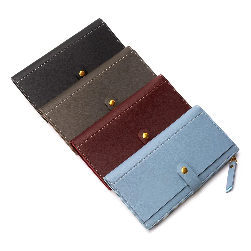 High Quality Soft Leather wallet women vintage style wallets leather purse female credit card holder money bag pocket | Багаж и сумки