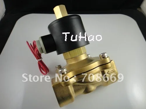 Электрический электромагнитный клапан N/O 110V AC 1/2 &quotНормально открытый тип |