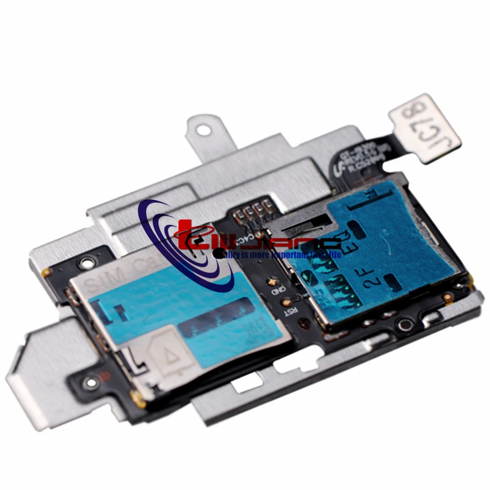 Оригинальный держатель для считывателя Sim-карт Samsung S3 i9300 i9305 гнездо Micro SD слот