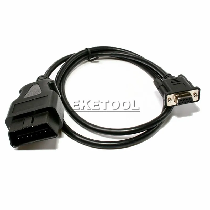 OBD2 16Pin для DB9 серийный женский оптический кабель авто аксессуары OBD Удлинительный