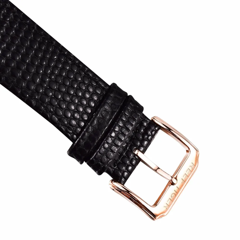 

Reef Tiger/RT Couple Watches Ultra Thin Design Yellow Gold Mens Watch Classic Brand Quartz Vintage Watches RGA820