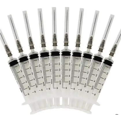 Одноразовые Стерильные Шприцы с иглами 20 шт. 5 мл пластиковая клизма лаборатория