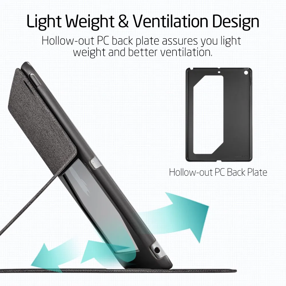 ESR чехол для iPad Mini 1 2 3 из искусственной кожи флип-чехол для iPad Mini Folio Stand чехол умный чехол для iPad Mini 1 2 3 пленка стабильная