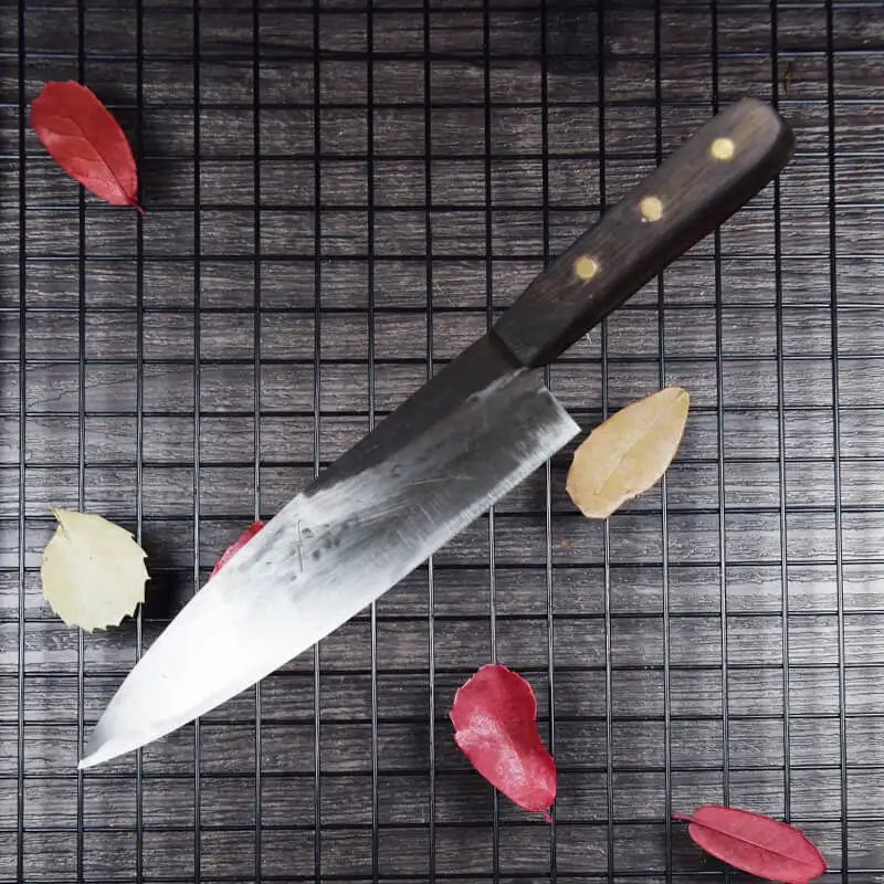 Кухонный нож повара кухонный для мяса ручная кованая Высокоуглеродистая сталь