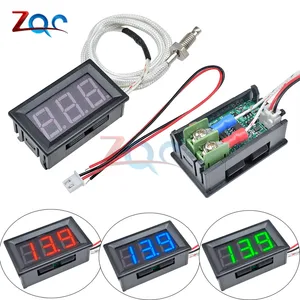 Цифровой трубчатый термометр со светодиодный ным дисплеем XH-B310 12 В, измеритель температуры K-type M6 измерительный прибор для термопары-30-800 , датчик термистора