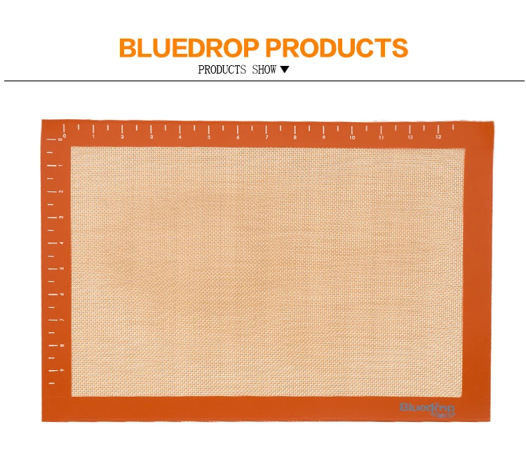 Bluedrop силиконовый коврик для выпечки печенье, выпечка, листы, духовка лайнер Макарон Профессиональный лист для духовки 30x40 см