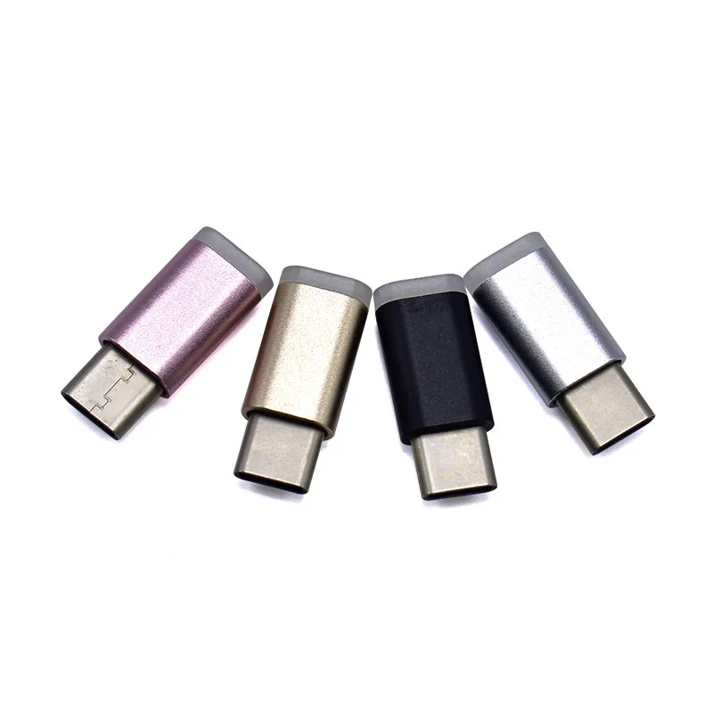 Цветной цифровой адаптер для передачи данных с разъемом Micro USB Type C 3 1|Переходники