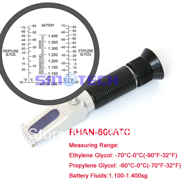 Бесплатная доставка ручной новый дизайн антифриз Рефрактометр охлаждающей