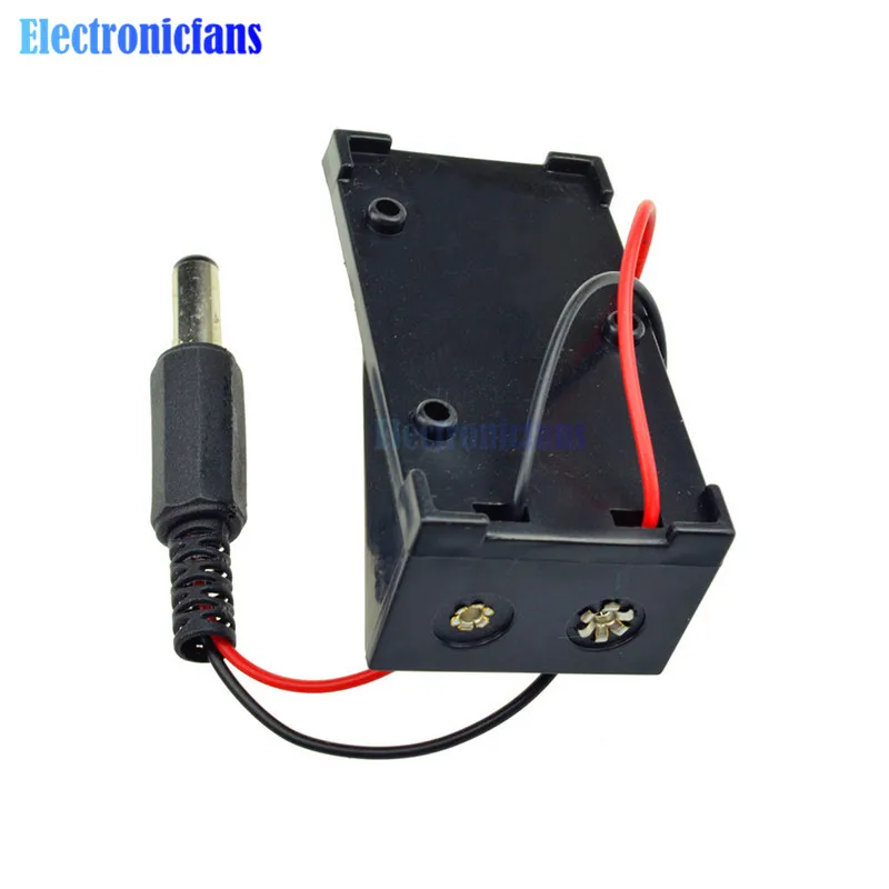 Держатель для аккумулятора 9 В провод с вилкой 5 5*2 1 мм Arduino AU New|battery 9v|wire boxwire 1mm |