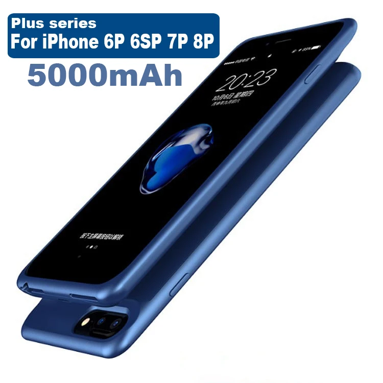Battery Case 5000/7000mah For iphone 6 Plus 6s 7 8 Plus Power Bank Charing Case For iphone 6 6s 7 8 Battery Cases Charger - Цвет: For 6 Plus 6SP 7P 8P