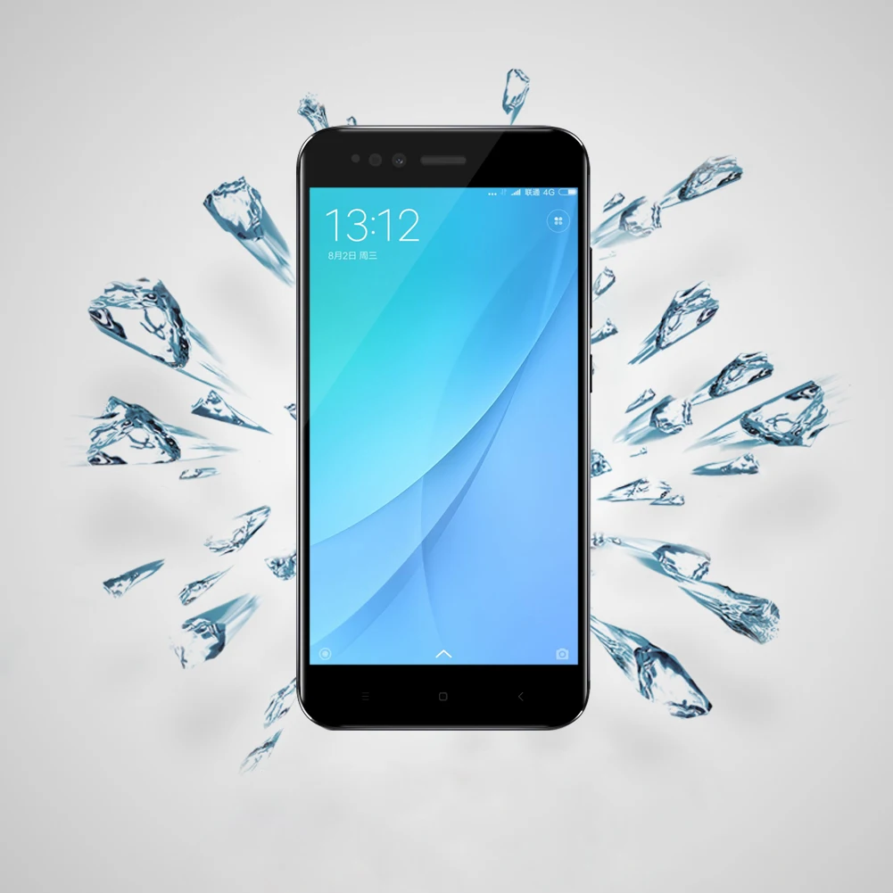 2.5D 9H полное покрытие закаленное стекло для Xiaomi Mi 6 5S Plus A1 Защитная пленка экрана 5X
