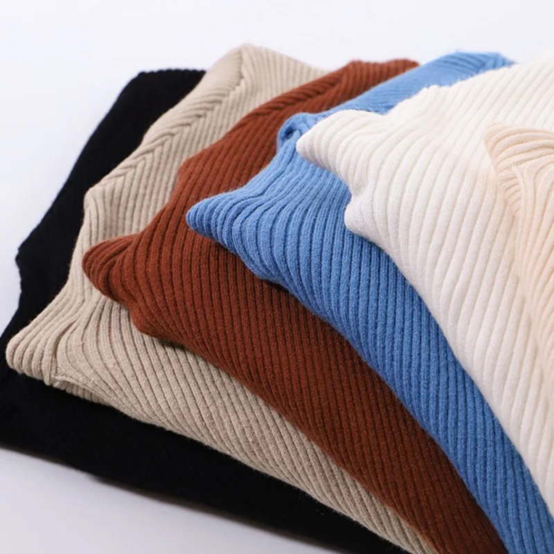 BYGOUBY Sexy V Neck Wrap Women Pullover Sweaters Autumn Winter Long Sleeve Soft Casual Jumper Ribbed Knitted Pull Top Femme | Женская