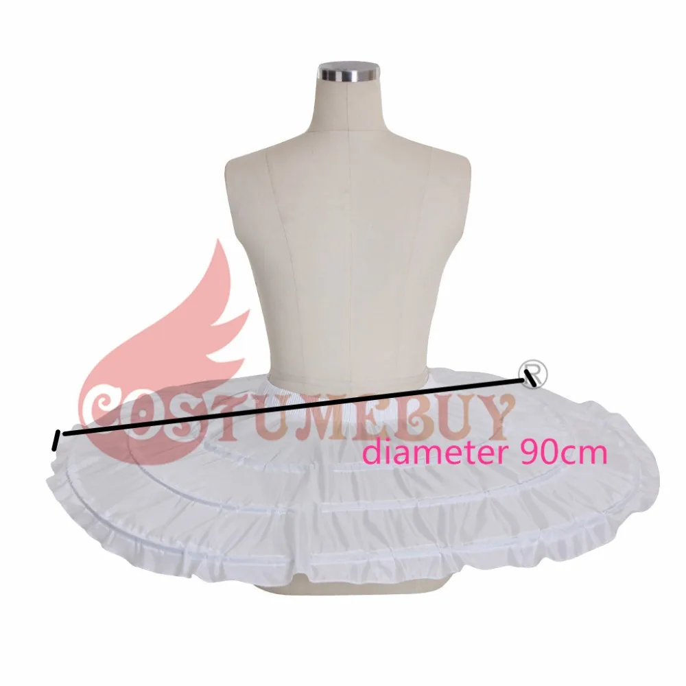Costumebuy 3 Обручи Подъюбники Диаметр 90 см свадебные аксессуары косплей балетная пачка танцевальная кринолиновая Нижняя юбка для бального платья