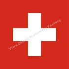 Швейцарский Флаг 120x см (4x4 фута) г 100D полиэстер, высококачественный баннер с двойной строчкой, бесплатная доставка