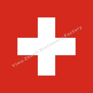 Швейцарский Флаг 120x см (4x4 фута) г 100D полиэстер, высококачественный баннер с двойной строчкой, бесплатная доставка