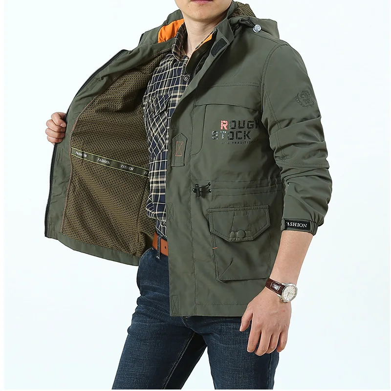 Мужские тактические куртки MANLI для активного отдыха на открытом воздухе походов