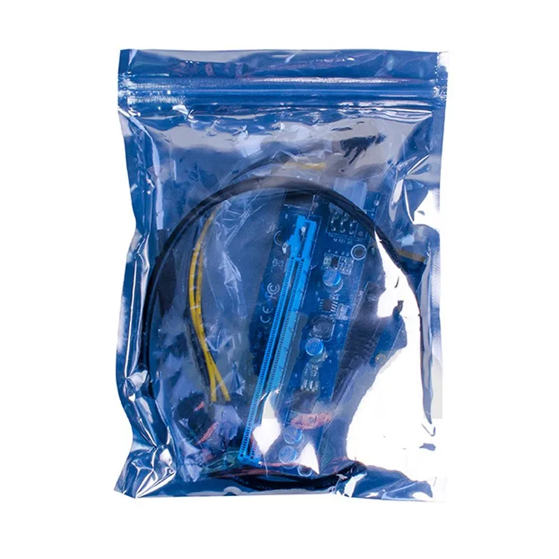 Новая мини PCI Express PCI-E Райзер-карта PCIe 1x до 16x адаптер с SATA 6-контактным кабелем USB