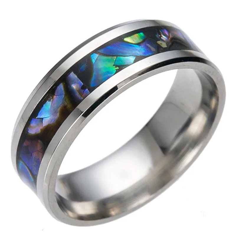 Женское и мужское серебряное кольцо Gaxybb ювелирное изделие в виде ракушки из