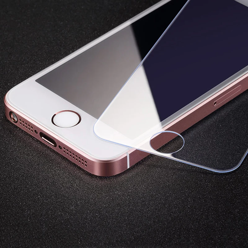 1 шт 2.5D Закаленное стекло для iphone se протектор экрана 4 4s 5 5s HD Защитное | Мобильные