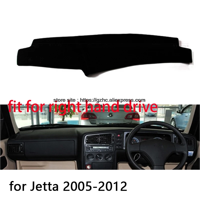 StplrgeCP для VW volkswagen Jetta двухслойная Крышка приборной панели автомобиля Защитная