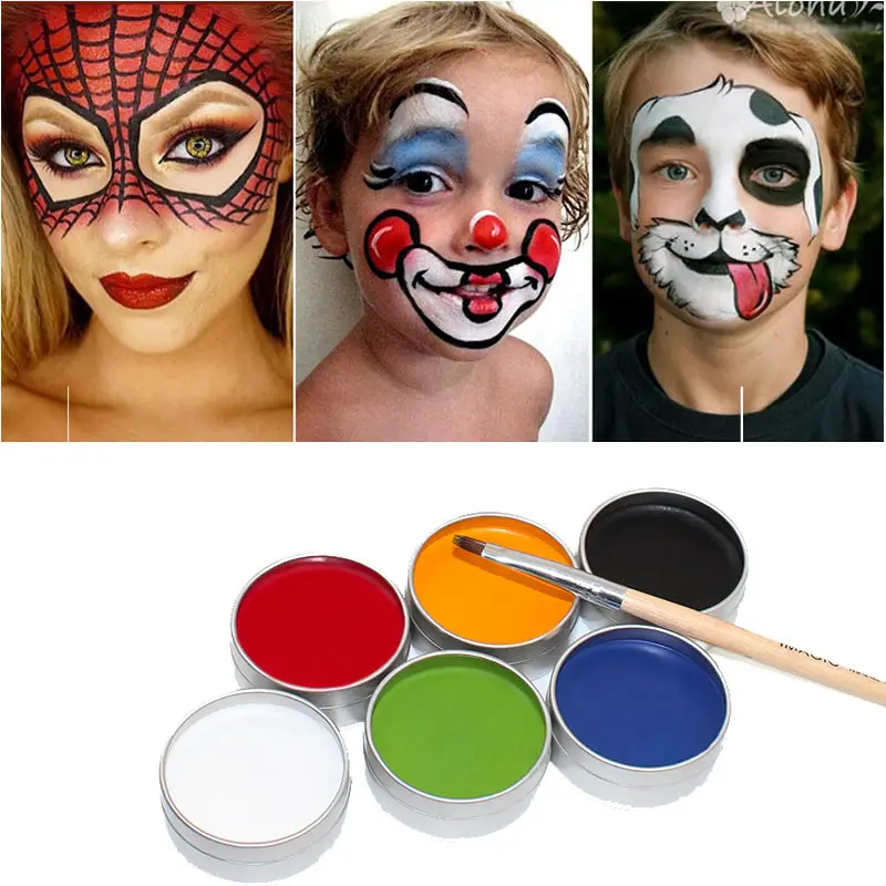 IMAGIC 6 шт./лот средства ухода за кожей краски ing Halloween party нарядное платье