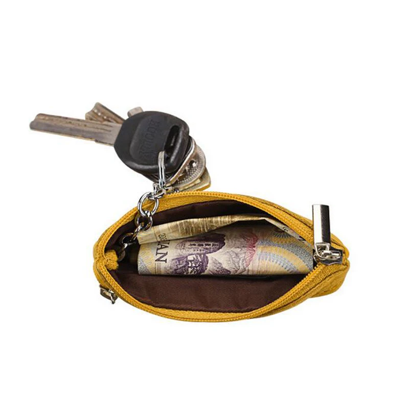 Maikoudai Лидер продаж кошелек сумка унисекс карты монета Key Holder молния черный