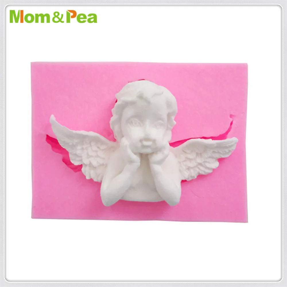 Mom & Pea MPA1997 силиконовая форма с изображением ангела украшение для торта помадный