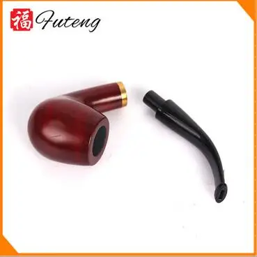 

Authentic annatto manual pipe Wooden pipe smoking set