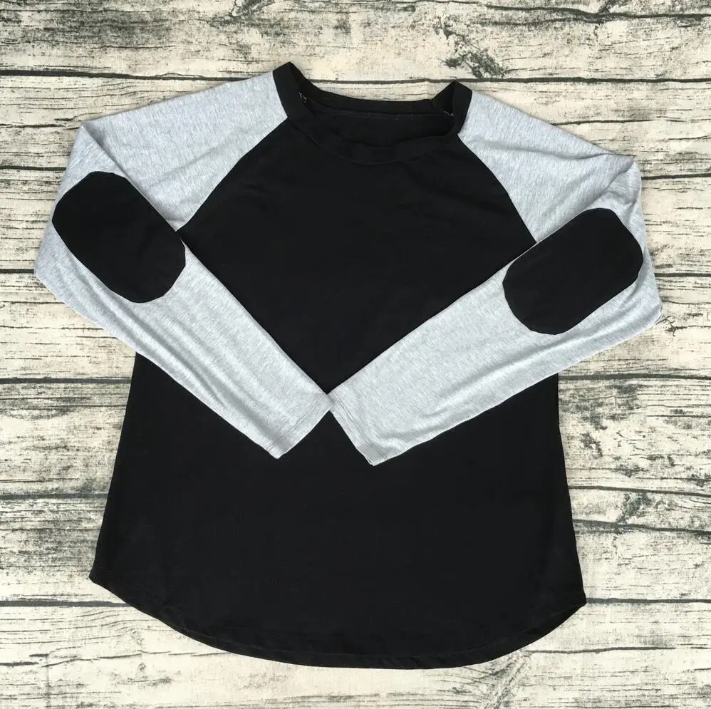 Girl Latest Shirt Designs New Style Fit Size Double Color T Shirt Elbow Patch Design Fashion Girls Tshirt China Buy At The Price Of 300 00 In Aliexpress Com Imall Com