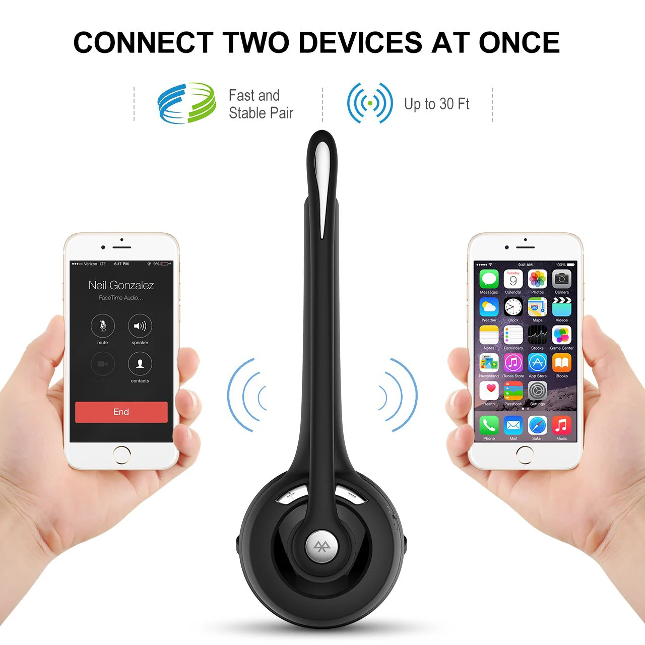M6 bluetooth-гарнитура беспроводные моно-наушники для водителя грузовика свободные