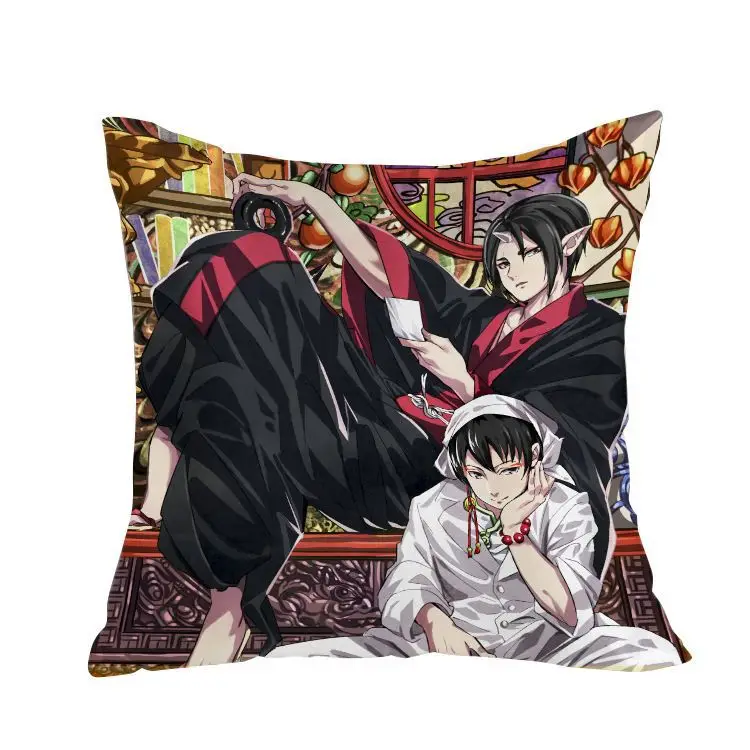 

Hobby Express Otaku Print Design Waifu Dakimakura Hoozuki no Reitetsu Square Throw Pillow Case GZFONG138