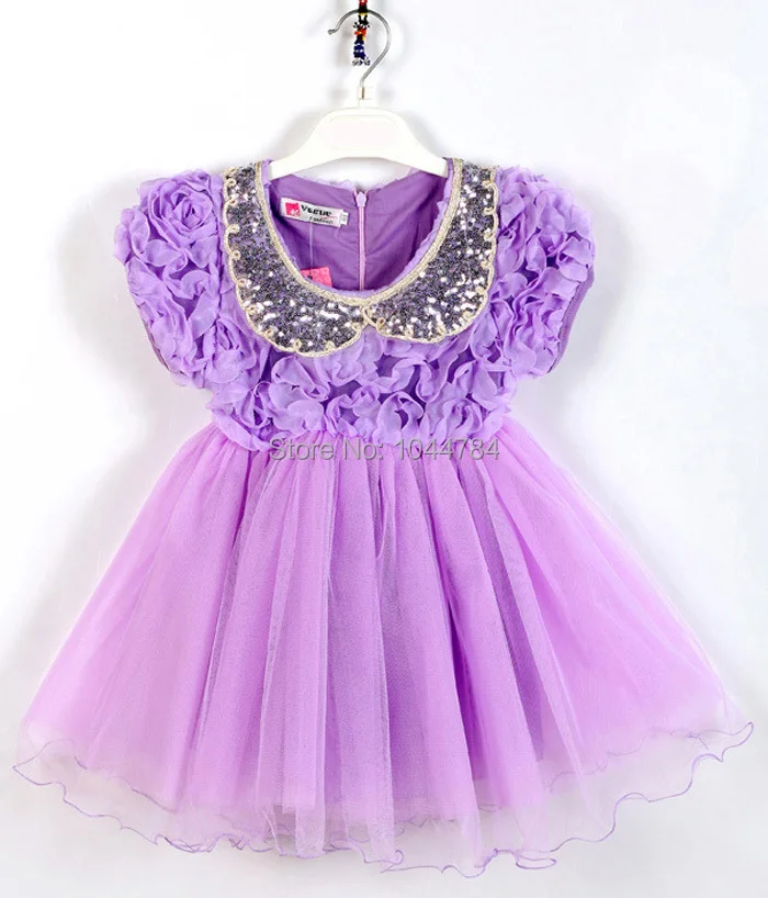 Милый ребенок девушки dresscustomes детской одежды для малышей детская одежда блесток