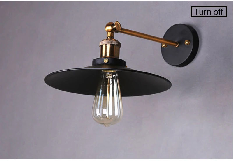 Ретро светодиодный настенный светильник, промышленный декор, лофт, бар, Wandlamp, светильник для ванной комнаты, винтажный настенный светильник, паровой панк, Lampara Pared, потолочный светильник