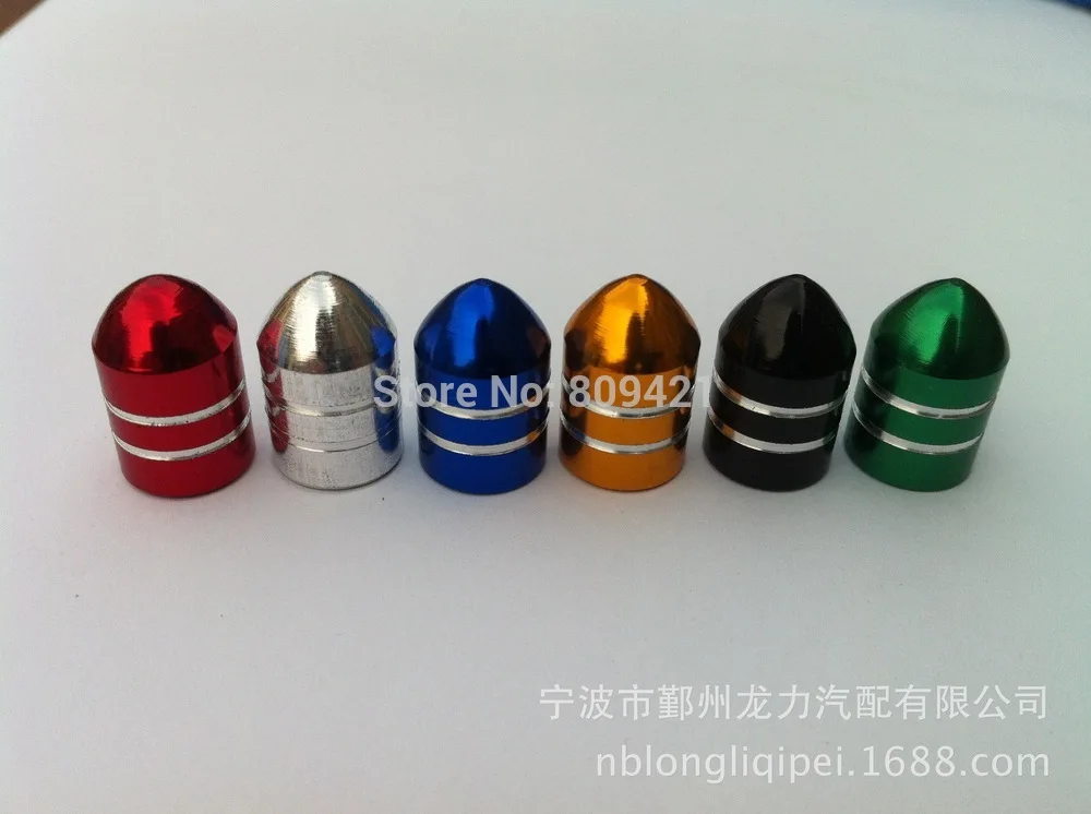 Оптовая продажа 1000 шт./лот цветные алюминиевые пылезащитные колпачки для