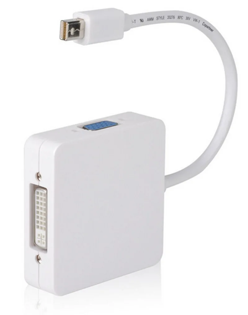 MINI DP к VGA HDMI DVI три в одном конвертер|mini dp to vga|dp vgamini |