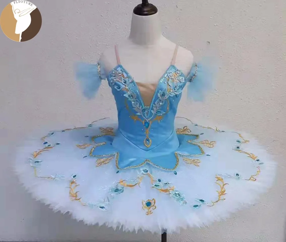 Розовая балетная юбка пачка FLTOTURE для взрослых выступлений модель JY2518 детская 12