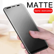 Защитное стекло для смартфонов Samsung Galaxy A6 Plus A8 A9 A9s матовое