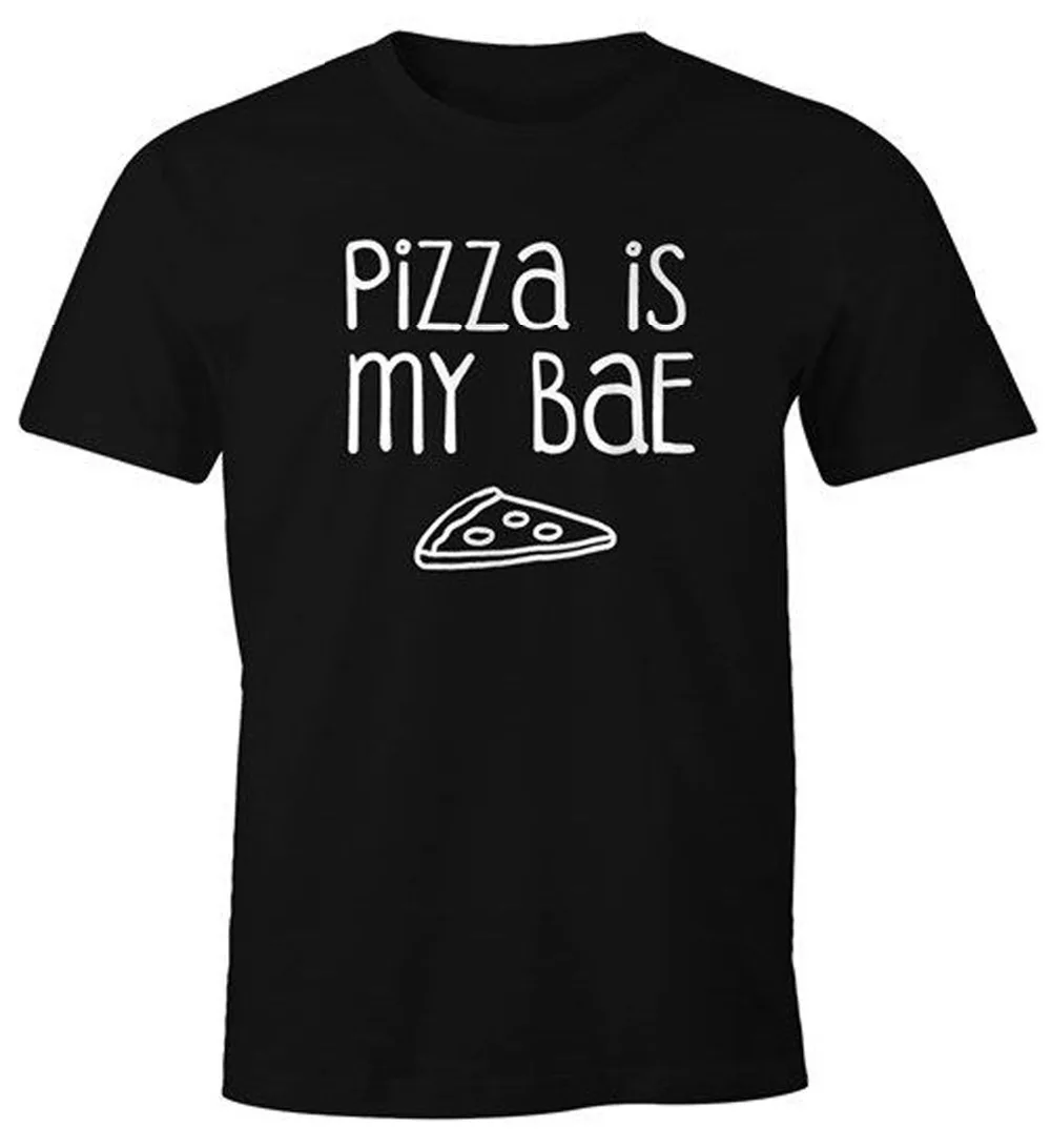 Летняя футболка Pizza Is My BAE Before Anything Else Lover Fun хит продаж 2019|Мужские футболки| |