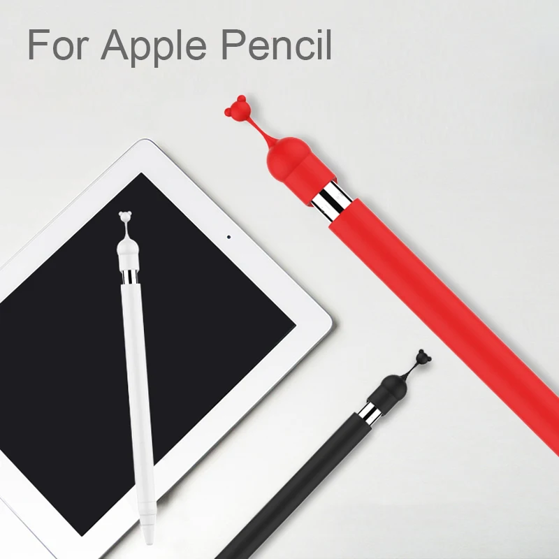 Мягкий силиконовый чехол для Apple Pencil Case iPad Tablet Touch Pen Stylus защитный чехол|Стилусы
