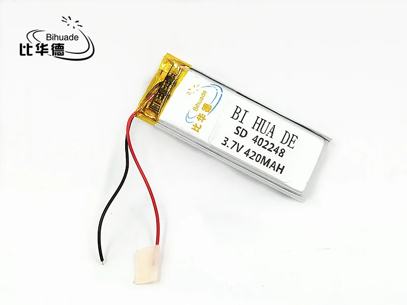 5 шт. [SD] 3 7 В 420 мАч [402248] полимерный литий-ионный/литий-ионный аккумулятор для