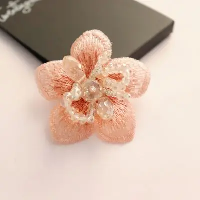 color 3 3D Стразы в форме сердца из бисера для шитья одежды на Бисероплетение Аппликация рубашка обувь сумки DIY декоративные нашивки - Цвет: color 3