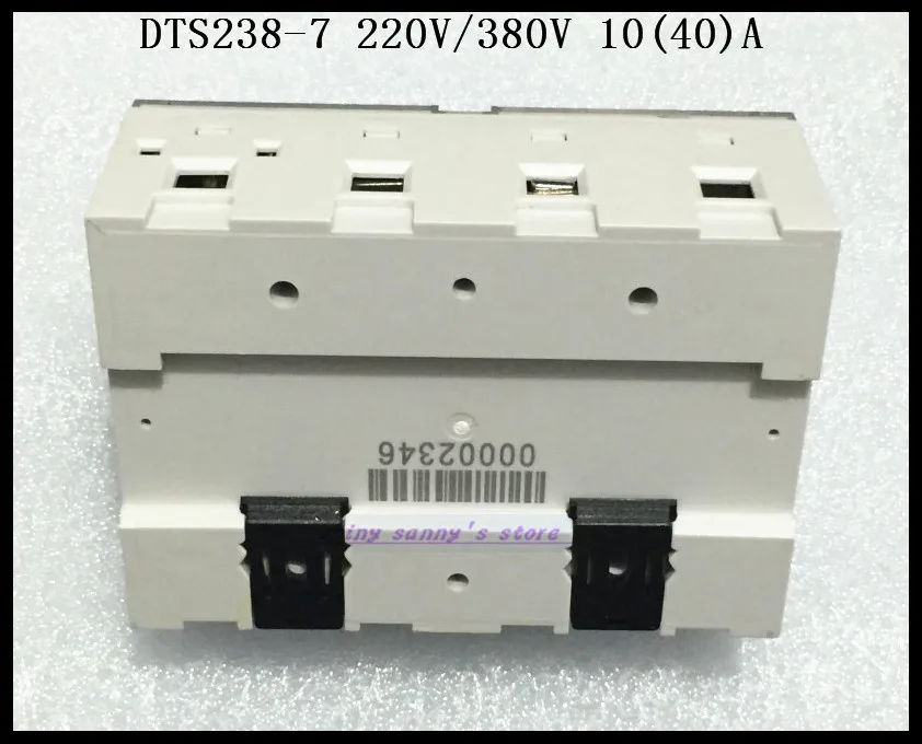 1 шт. dts238-7 ЖК-дисплей 10 (40) 220/380 В 50 Гц 3 фазы din-рейку кВтч Ватт час счетчик энергии