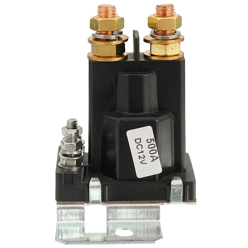 Dual Battery Isolator Relay Start On/Off 4 Pin 500A 12V For Car Power Switch | Обустройство дома