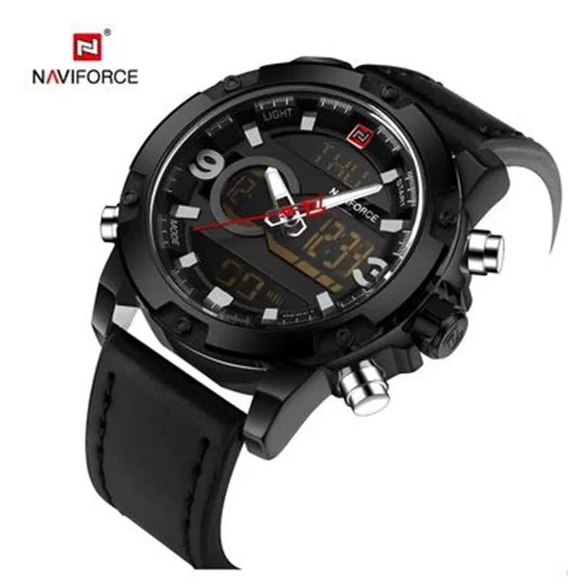 174 yejingjin Naviforce воротник Xiang 9097 multi-function Спортивные водостойкие часы электронные