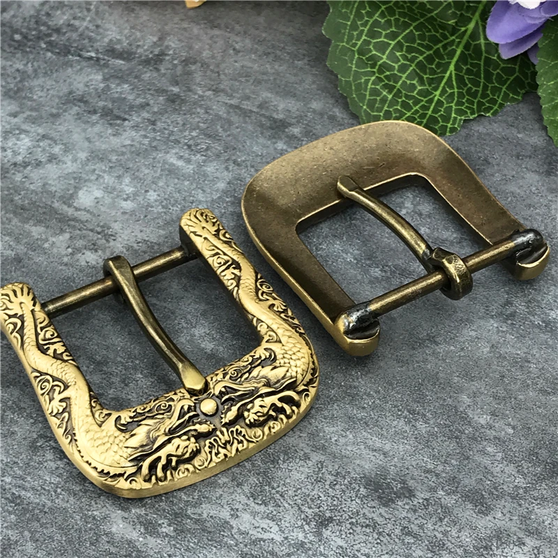 

Dragon Brass Belt Buckles For Men Belt DIY Accessories Buckle For Belt Boucle Ceinture Cowboy Buckle Belt Clip BK0098