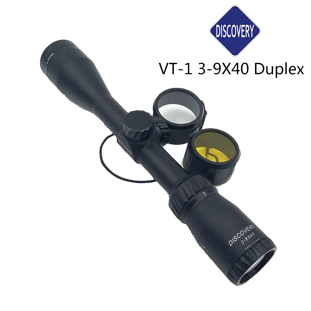 DISCOVERY VT-1 3-9X40 Duplex Reticle Optics Riflescope for outdoor Hunting | Спорт и развлечения