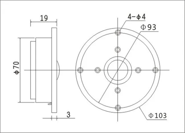 HIFI 2-полосный кроссовер с делителем частоты фильтр Высокоточный Тип