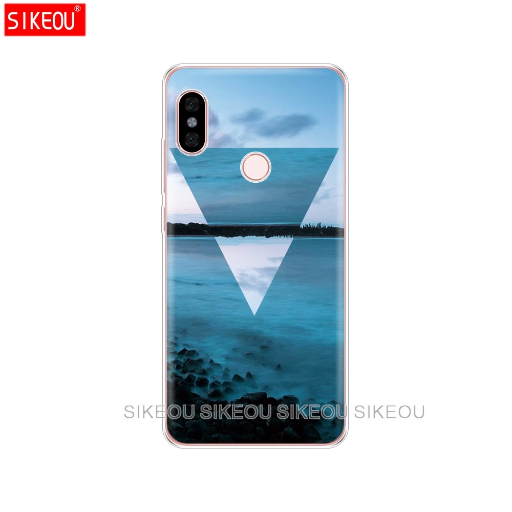 33808 Силиконовый чехол для телефона Xiaomi Redmi Note 6 Pro 6,26 '', мягкая задняя крышка из ТПУ для Xiaomi Redmi Note 6 Pro Note6 Pro 6Pro, чехол - Цвет: 33808