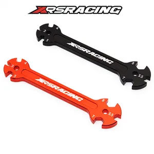 XRSRACING Aluminum multi function wrench adjusting pull rod and nut tool 3/4/5/5.5/7/8 XRSRACING Aluminum multi function wrench adjusting pull rod and nut tool 3/4/5/5.5/7/8