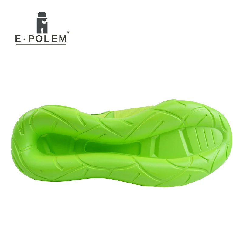 2017 летние мужские модные повседневные туфли брендовые на шнуровке зеленые